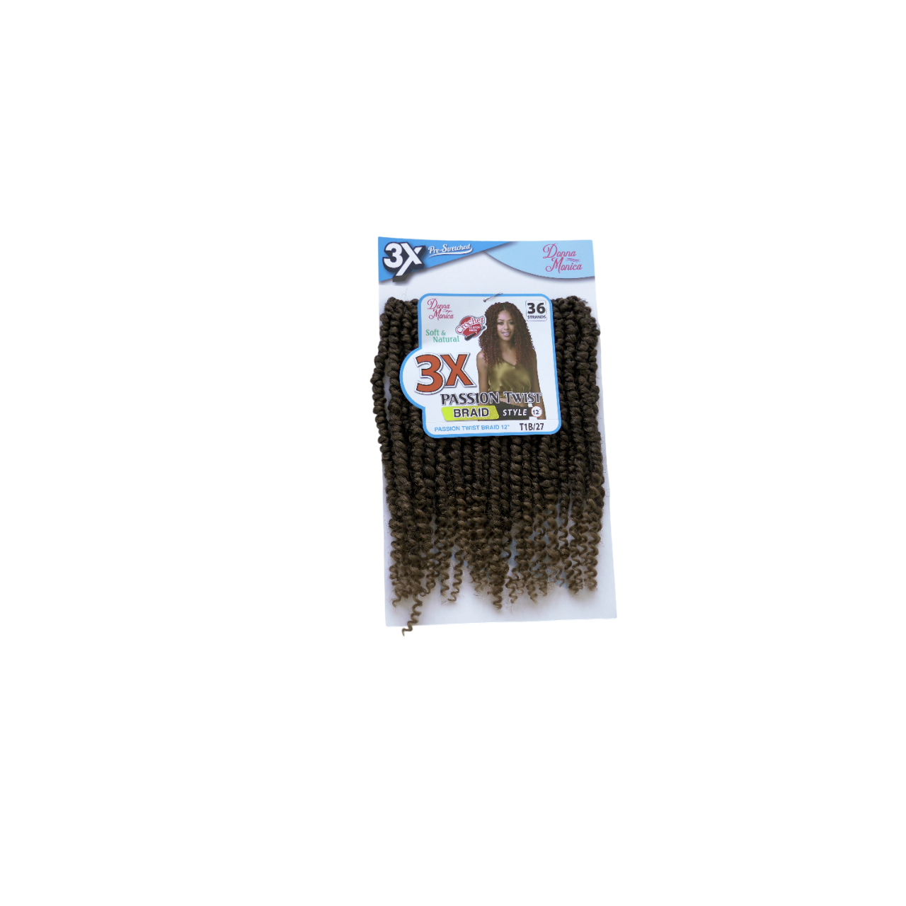 D.M PASSION TWIST BRAID 12'' 3X T1B/27